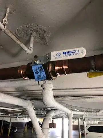 Copper pipe repair and valve work for Backflow Testing in Georgian Heights